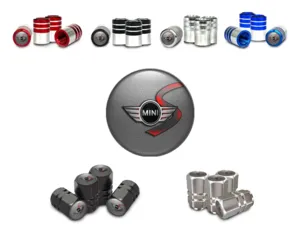 Mini Cooper Rad Ventilkappen für SUVs Drift Stil